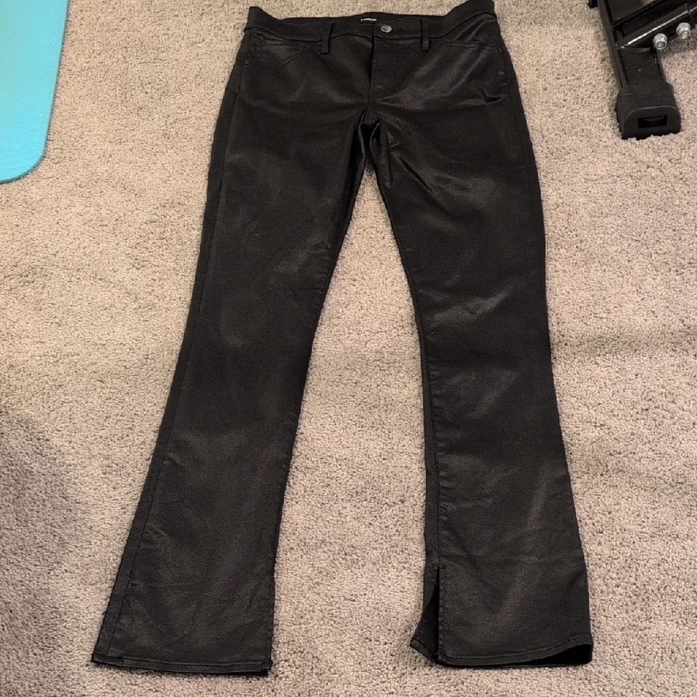 Black Flared Pants